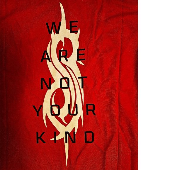 Slipknot W.A.N.Y.K hardcore metal rock Official T-Shirt L NWT made in UK - Picture 5 of 6